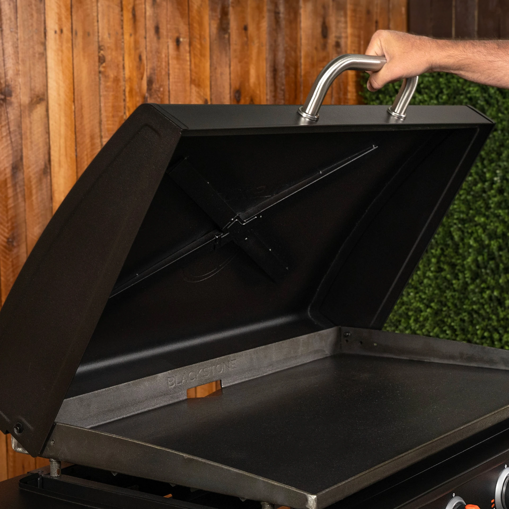 🔥This Week's Special Sale🔥Blackstone 36 in. Griddle with Hinged Hood, Front Shelf and Soft Cover